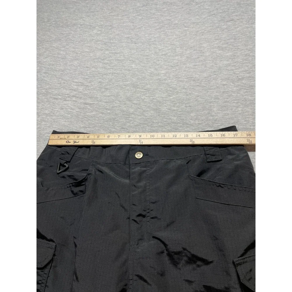 Tactical Series Cargo Pants Mens 2XL Black Flex-Tac Casual Workwear Straight Leg